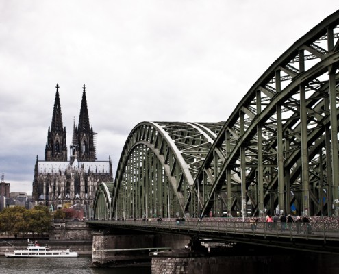 Kölner Dom, Köln, Hohenzollernbrücke